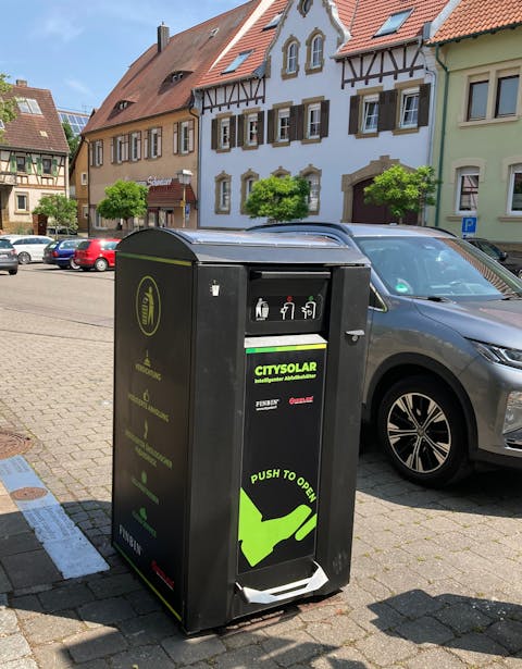 Smarter Abfallbehälter