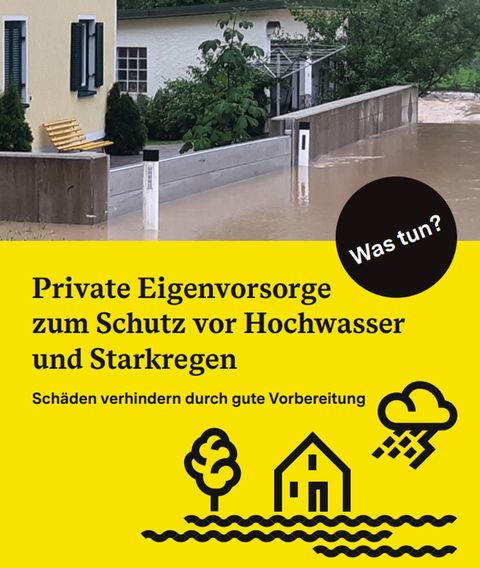 Hochwasser - private Eigenvorsorge