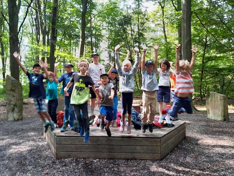 Gute Laune bei einem der B1-Ausflüge 2024