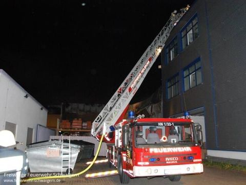 12.05.2011 – Großbrand bei der Fa. Geist in Berwangen