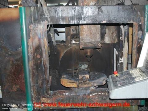 16.05.2012 – Brand einer Fräsmaschine