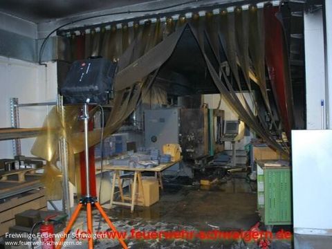 16.05.2012 – Brand einer Fräsmaschine