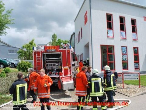 16.05.2012 – Brand einer Fräsmaschine