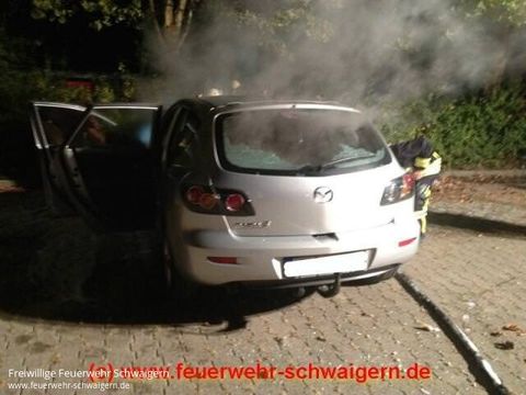 08.09.2012 – Totalschaden bei PKW Brand