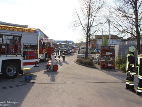 07.04.2014 – Bagger beschädigt Gasleitung in Meimsheim