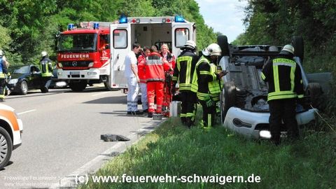 16.06.2014 – PKW überschlägt sich
