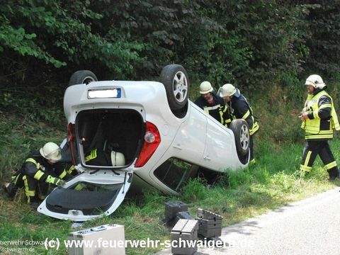 16.06.2014 – PKW überschlägt sich