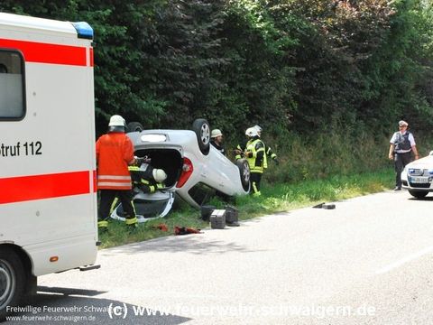 16.06.2014 – PKW überschlägt sich