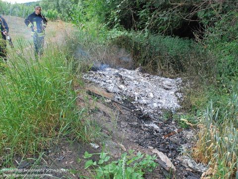 28.06.2014 – Kleinbrand war Müllverbrennung