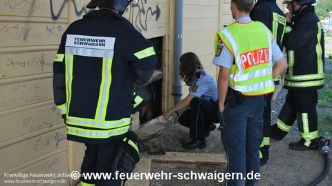 02.08.2014 – Brand am Güterschuppen