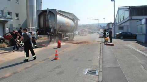 20.03.2015 – Bebrochene Hydraulikleitung