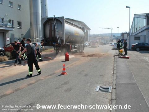20.03.2015 – Bebrochene Hydraulikleitung