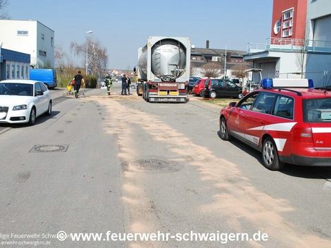 20.03.2015 – Bebrochene Hydraulikleitung