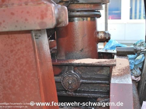 20.03.2015 – Bebrochene Hydraulikleitung