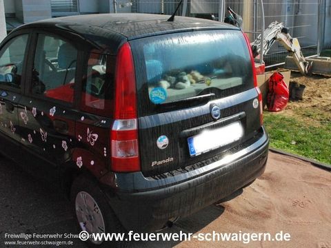 20.03.2015 – Bebrochene Hydraulikleitung