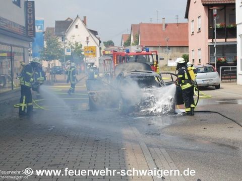 10.08.2015 – PKW brennt vollständig aus