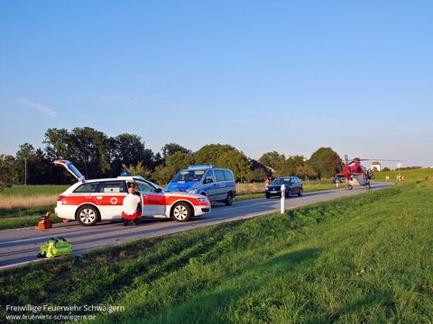 11.09.2015 – Motorradfahrerin stirbt bei Frontalzusammenstroß