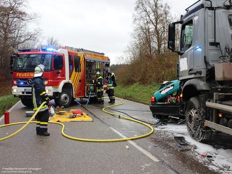 30.11.2015 – Tödlicher Verkehrsunfall auf der L1107 Richtung Stetten