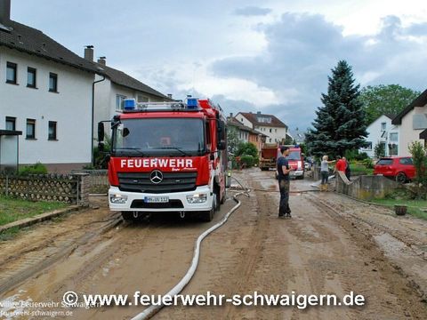 25.06.2016 – Ausnahmezustand in Eppingen nach schwerem Gewitter