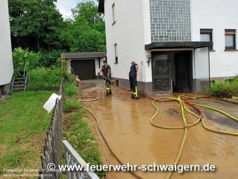 25.06.2016 – Ausnahmezustand in Eppingen nach schwerem Gewitter