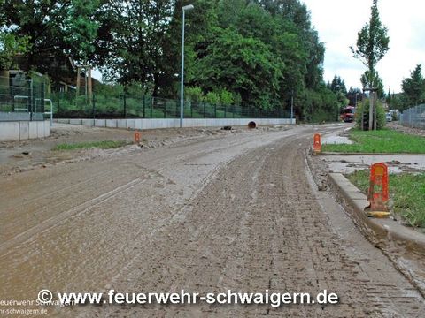 25.06.2016 – Ausnahmezustand in Eppingen nach schwerem Gewitter