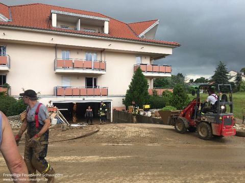 25.06.2016 – Ausnahmezustand in Eppingen nach schwerem Gewitter