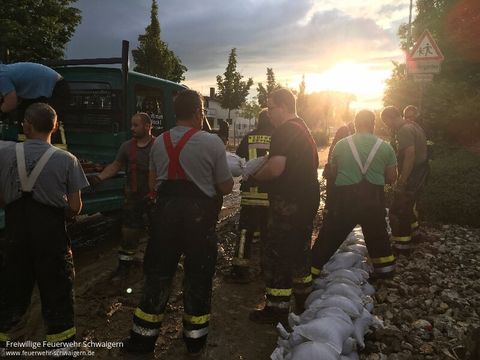 25.06.2016 – Ausnahmezustand in Eppingen nach schwerem Gewitter