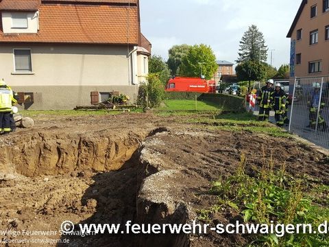 04.10.2016 – Bagger reißt Gasleitung ab