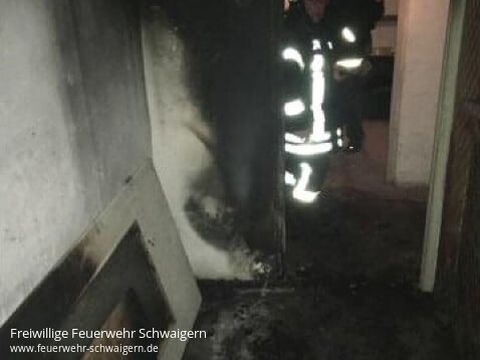 12.11.2016 – Leichtverletzte Person bei Kellerbrand