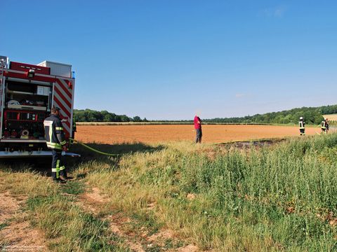 24.06.2017 – Brand einer Freifläche