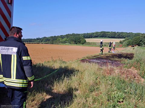 24.06.2017 – Brand einer Freifläche