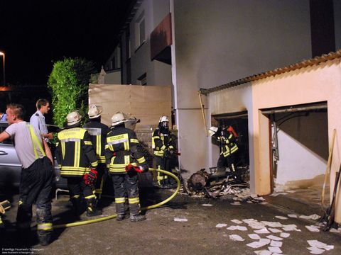 23.08.2017 – Vollbrand einer Garage