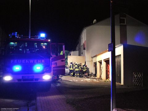 23.08.2017 – Vollbrand einer Garage