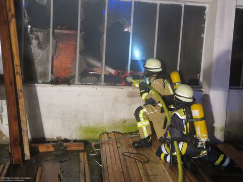 24.10.2018 – Brand in holzverarbeitendem Betrieb
