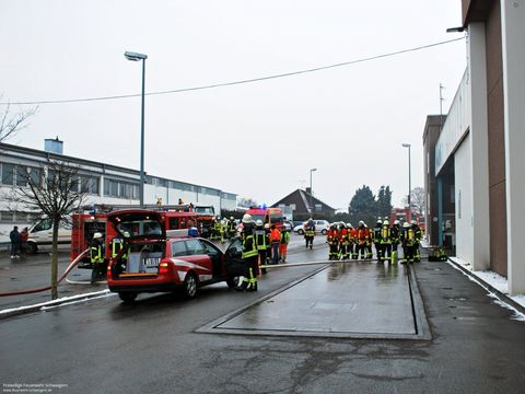 24.01.2019 – Brand in Recyclingfirma