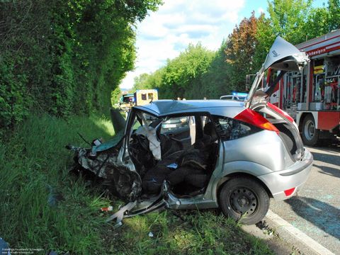 12.05.2019 – Schwerer Verkehrsunfall auf der B293