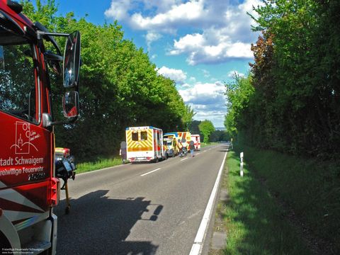 12.05.2019 – Schwerer Verkehrsunfall auf der B293