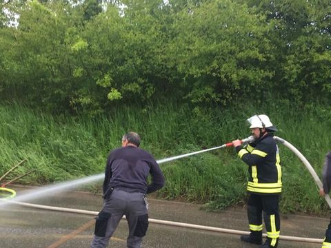 17.05.2019 – Massenbachhausener Strasse überflutet