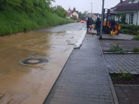 17.05.2019 – Holderbuschweg war verschlammt