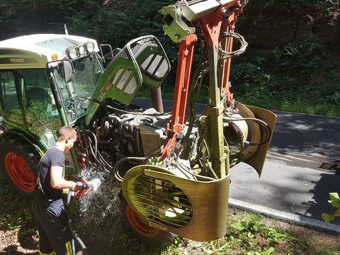 03.07.2019 – Entstehungsbrand an Weinbergschlepper