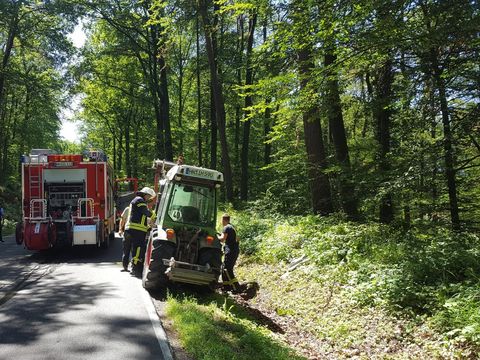 03.07.2019 – Entstehungsbrand an Weinbergschlepper