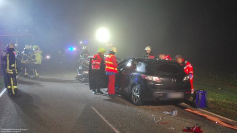 24.10.2019 – Drei Verletzte bei Zusammenstoß