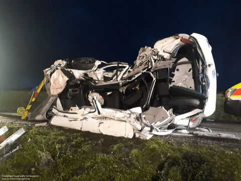 28.01.2021 – Tödlicher Verkehrsunfall auf der K2160 (Stetten-Niederhofen)