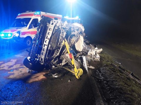 28.01.2021 – Tödlicher Verkehrsunfall auf der K2160 (Stetten-Niederhofen)