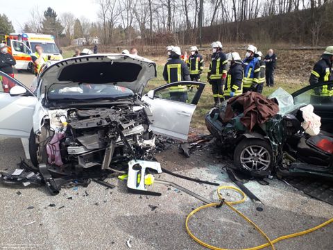 25.03.2021 – Frontalzusammenstoß zwischen Leingarten-Schluchtern und Schwaigern