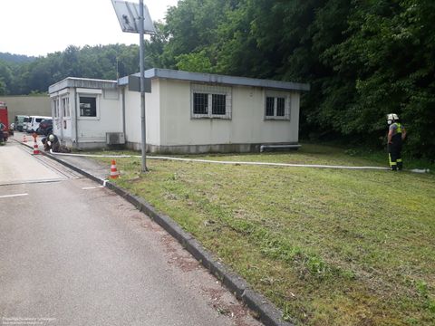 25.06.2021 – Waage überflutet