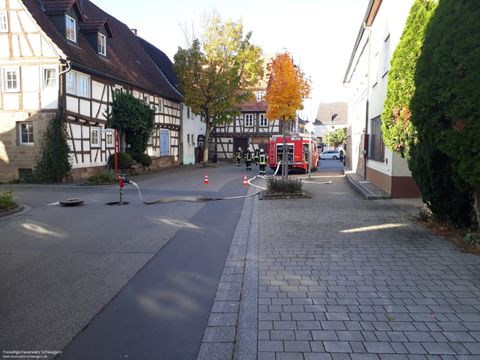 23.10.2021 – Rauchentwicklung durch defektes Ofenrohr