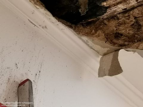 18.12.2021 – Rauchentwicklung in Zwischendecke