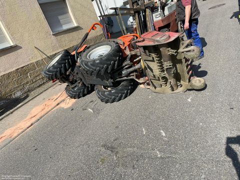 28.03.2022 – Ölspur in der Zabergäustraße (Niederhofen)