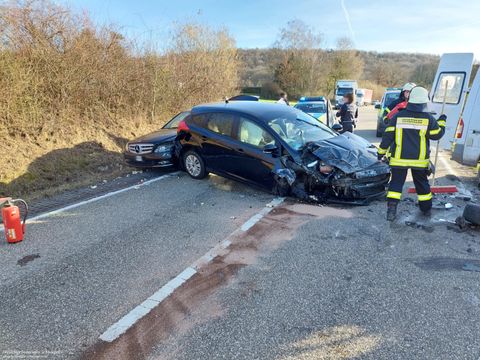 05.02.2024 – Verkehrsunfall auf der K2151 (Schwaigern-Neipperg)